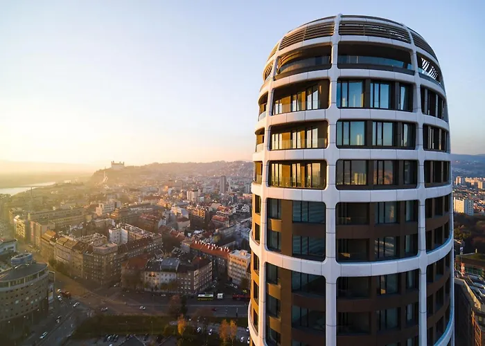 Sky Park - Luxury - Free Parking Apartmán *