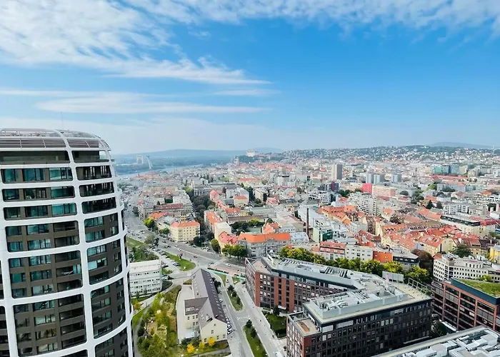 Sky Park - Luxury - Free Parking Appartement