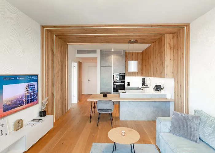 Appartement Sky Park - Luxury - Free Parking Bratislava