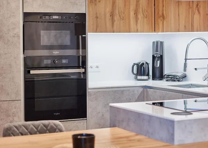 Sky Park - Luxury - Free Parking Apartmán *