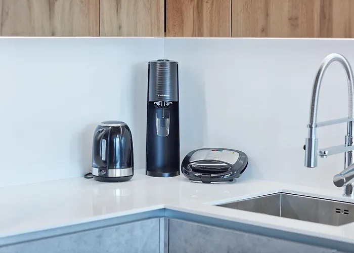 Sky Park - Luxury - Free Parking Appartement *